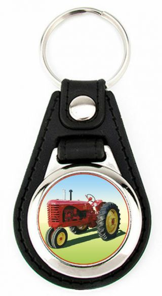 Massey Harris Model 44 Farm Tractor Keychain Key Fob