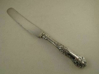 Holly (1904) By National Ehh Smith Silverplate 9 3/4 " Old French Dinner Knife