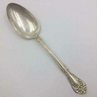 Chateau Rose By Alvin Sterling Silver Tablespoon Serving Spoon - No Monogram 2