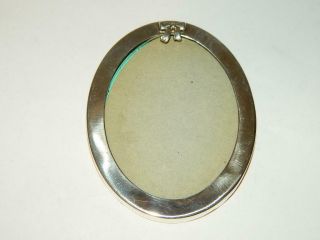 Tiffany & Co.  Sterling Silver Oval Baby Picture Frame