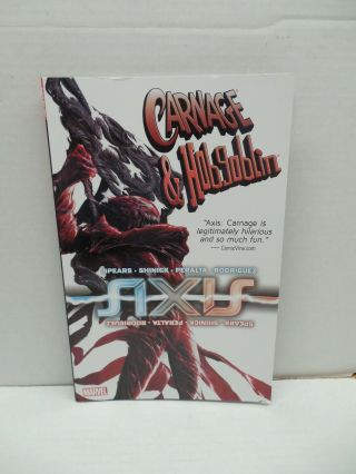 Carnage & Hobgoblin Axis Marvel Comic Book Trade Paperback Tpb