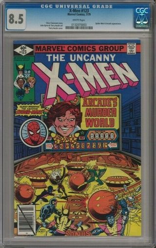 Uncanny X - Men 123 (first Series) Cgc 8.  5