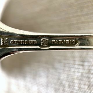 Vintage Towle Sterling Silver Virginia Carvel Pattern 1919 Gravy Ladle 56 Grams 5