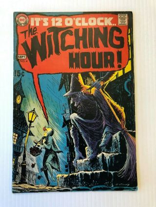 The Witching Hour 4 September 1969 Dc Horror Alex Toth