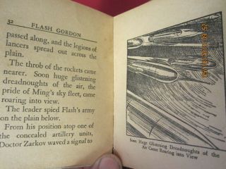 1936 Flash Gordon Vs.  the Emperor of Mongo Big Little Book BLB Whitman 6