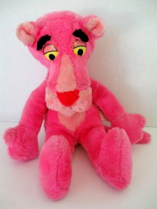 Pink Panther 16 " Stuffed Plush Vintage 1964 Mighty Star Mirisch Geoffrey