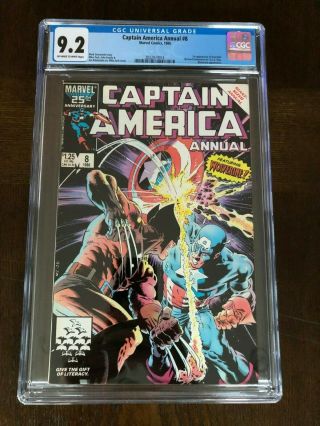 Captain America Annual 8 Cgc 9.  2