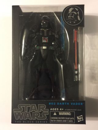 Star Wars Black Series: Darth Vader 6 " Action Figure Nib