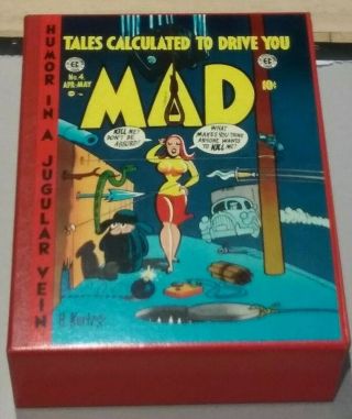 The Complete Mad 4 Volume Set,  Slipcase,  Ec Comic,  Hc,  1986 Russ Cochran,  Vg