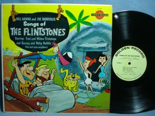 The Flintstones Rare Lp / Songs Of The Flintstones / Hanna & Barbeara / 1961