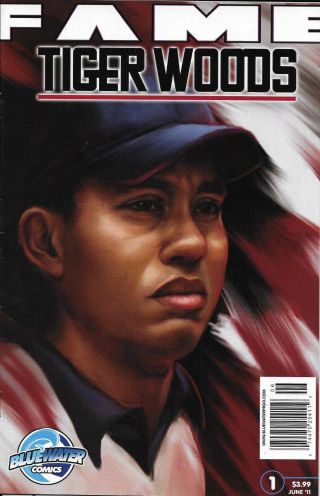 Tiger Woods Comic Issue 1 Modern Age First Print 2011 Cw Cooke Marcelo Salaza