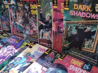Dark Shadows 1 - 34 (miss.  5bks) SET 1968 - 1975 Gold Key Comics (s 11360) 3