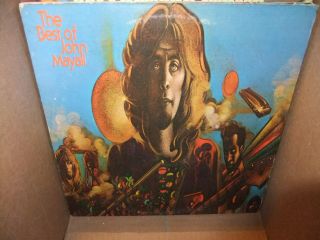 John Mayall Best Of Vintage Vinyl 2 Lp Clapton Mick Taylor British Blues Vg,  /vg,
