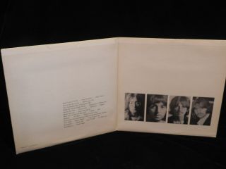 The Beatles Double White Album Capitol Records Orange Label To Near