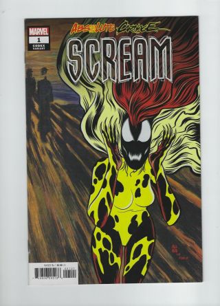 Absolute Carnage Scream 1 1:25 Mike Allred Codex Variant Cover Vf
