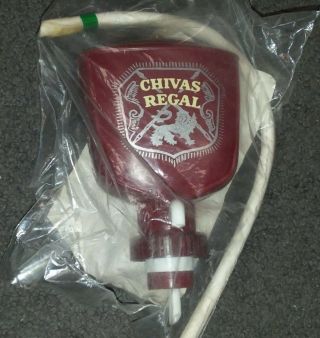 Vintage Nos Chivas Regal Advertising Pressure Pump Lid