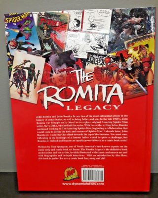 DYNAMIC FORCES THE ROMITA LEGACY HARDCOVER TOM SPURGEON ALEX ROSS MARVEL 2