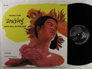 Billie Holiday Music For Torching Clef Lp Nm Germany 180g Audiophile