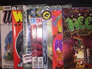 Weirdo (5) Meep (2) And 3 Other,  10 Total,  Various Very Fine Comics