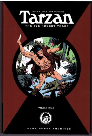 Tarzan The Joe Kurbert Years Volume Three 1st Ed.  In Vf/nm Hc Comic Book With Dj