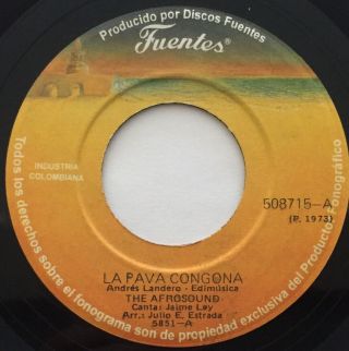 The Afrosound La Pava Congona Latin Cumbia Funk Listen