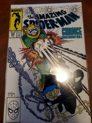The Spider - Man 298 (mar 1988,  Marvel) Todd Mcfarland 1st Cameo Of Venom