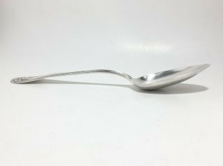 Antique Whiting Manufacturing Sterling Silver BEAD Tea Spoon Monogrammed - 1880 5