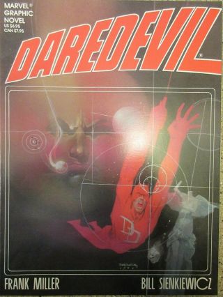 Daredevil In Love & War Marvel Graphic Novel 1986 1st Print / Box 87