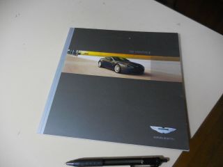 Aston Martin V8 Vantage Japanese Brochure