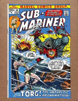 Sub - Mariner 55 - Near 9.  6 Nm - Prince Namor Avengers Marvel
