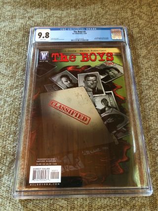 The Boys 2 Cgc 9.  8 Hit Amazon Show 1st App Of The Female Mothers Milk Frenchman