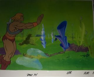 He - Man Motu Animation Production Art Cel Filmation Studios
