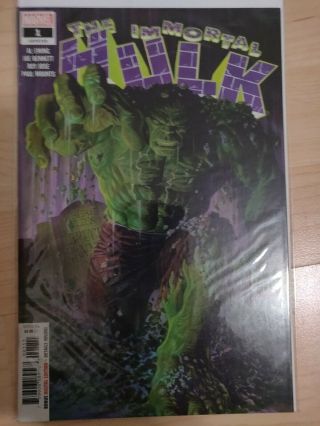 Immortal Hulk 1 First Print - Nm Alex Ross Cvr