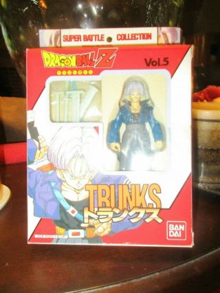 1992 Trunks Figure Vol.  5 Battle Dragonball Z Bandai Dragon Ball