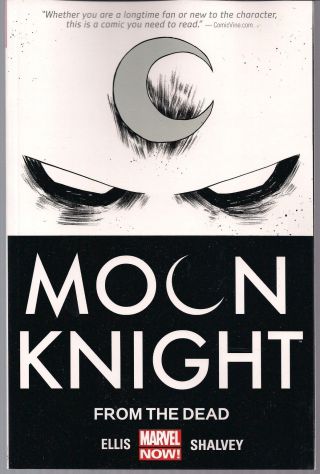 Moon Knight Vol 1 From The Dead Marvel Sc Gn Tpb Black Spectre Warren Ellis