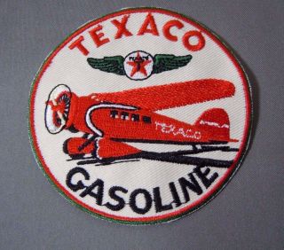 Texaco Aviation Fuels Embroidered Iron - On Uniform - Jacket Patch 3 "