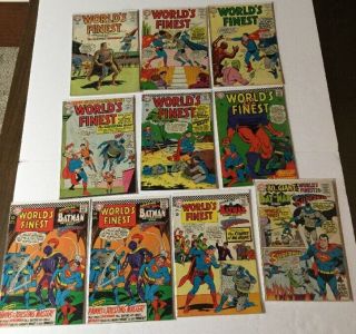 Worlds Finest 140 143 144 152 157 158 162 X2 163 179 Very Good Vg Or Better