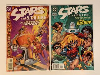 Stars and S.  T.  R.  I.  P.  E 0 - 14 DC Comic 1999 Stargirl Plus Superman For The Animals 5