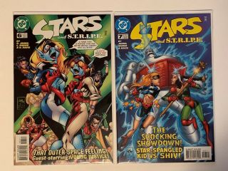 Stars and S.  T.  R.  I.  P.  E 0 - 14 DC Comic 1999 Stargirl Plus Superman For The Animals 6