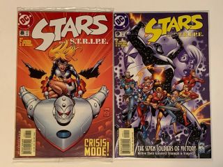 Stars and S.  T.  R.  I.  P.  E 0 - 14 DC Comic 1999 Stargirl Plus Superman For The Animals 7