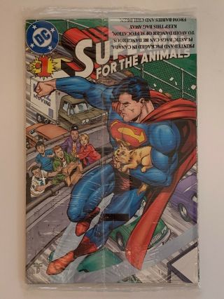 Stars and S.  T.  R.  I.  P.  E 0 - 14 DC Comic 1999 Stargirl Plus Superman For The Animals 8