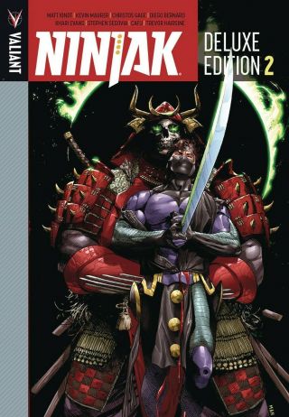 Ninjak Deluxe Edition Vol 2 Hardcover Collects 14 - 27,  0 & Fall Of Ninjak 1 Hc