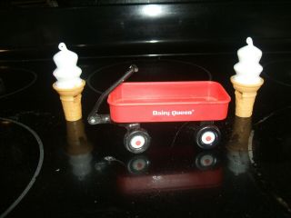 Dairy Queen Vintage Toys 2 Whistles And A Radio Flyer Wagon