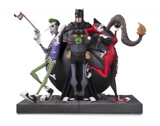 Dc Gallery Collectibles / Joker & Harley Quinn Bookends / $250 Retail /