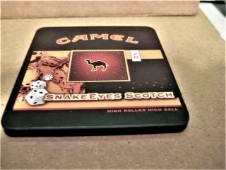 Camel Cigarettes Snake Eyes Scotch Collectible Tin.  High Roller High Ball