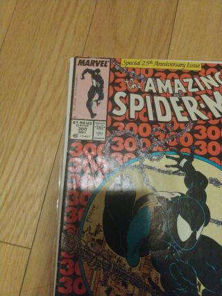 The Spider - Man 300 (May 1988,  Marvel) 1st Venom 2