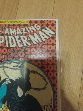 The Spider - Man 300 (May 1988,  Marvel) 1st Venom 3