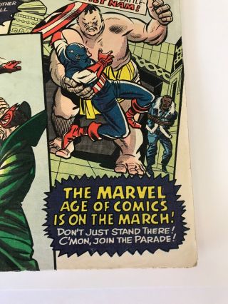 Tales Of Suspense 61 Marvel Comics 1965 Iron Man & Captain America Jack Kirby 5