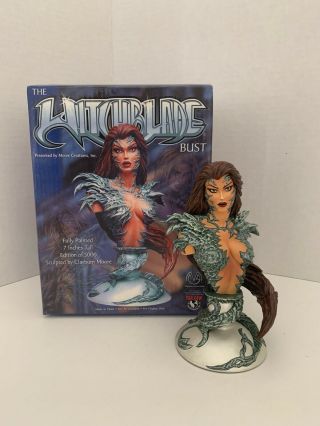 Moore Creations The Witchblade 7 " Bust Sculpted By Clayburn Moore 2595/5000