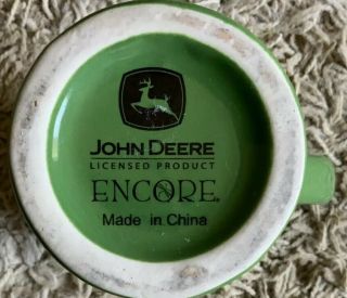 John Deere Licensed Green Coffee Mug with lid 3